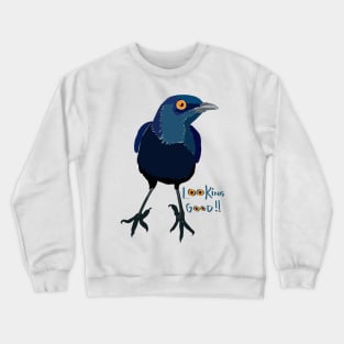 Glossy Starling Crewneck Sweatshirt